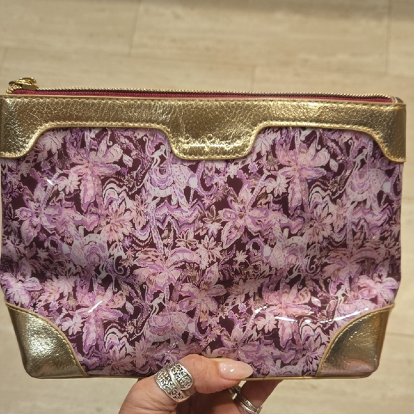 Lilly Pulitzer Handbags - Lilly Pulitzer Mulberry Wild Ride Zipper Travel Pouch/Clutch